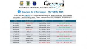 SERVIÇOS DE ENFERMAGEM | OUTUBRO